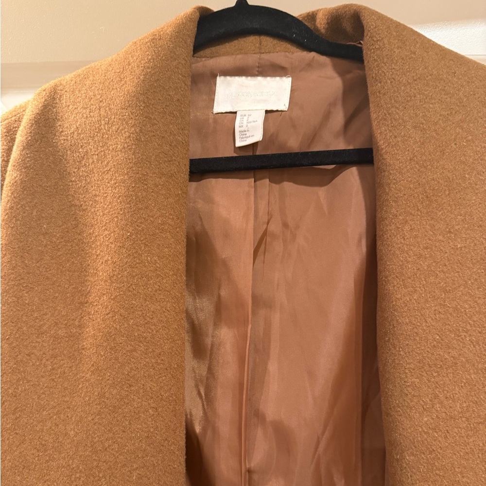 H&M Women's Camel Trench Coat